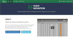 Desktop Screenshot of high-novation.com