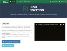 Tablet Screenshot of high-novation.com